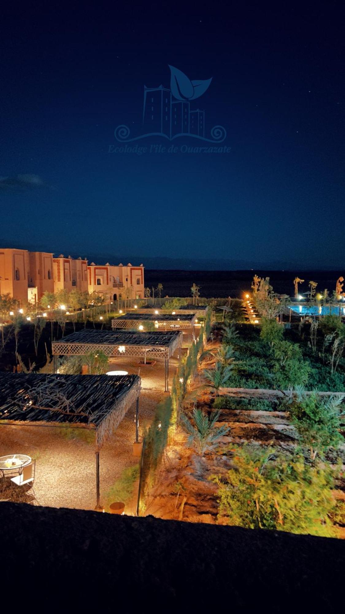 Ecolodge L'Ile De Ouarzazate Eksteriør billede