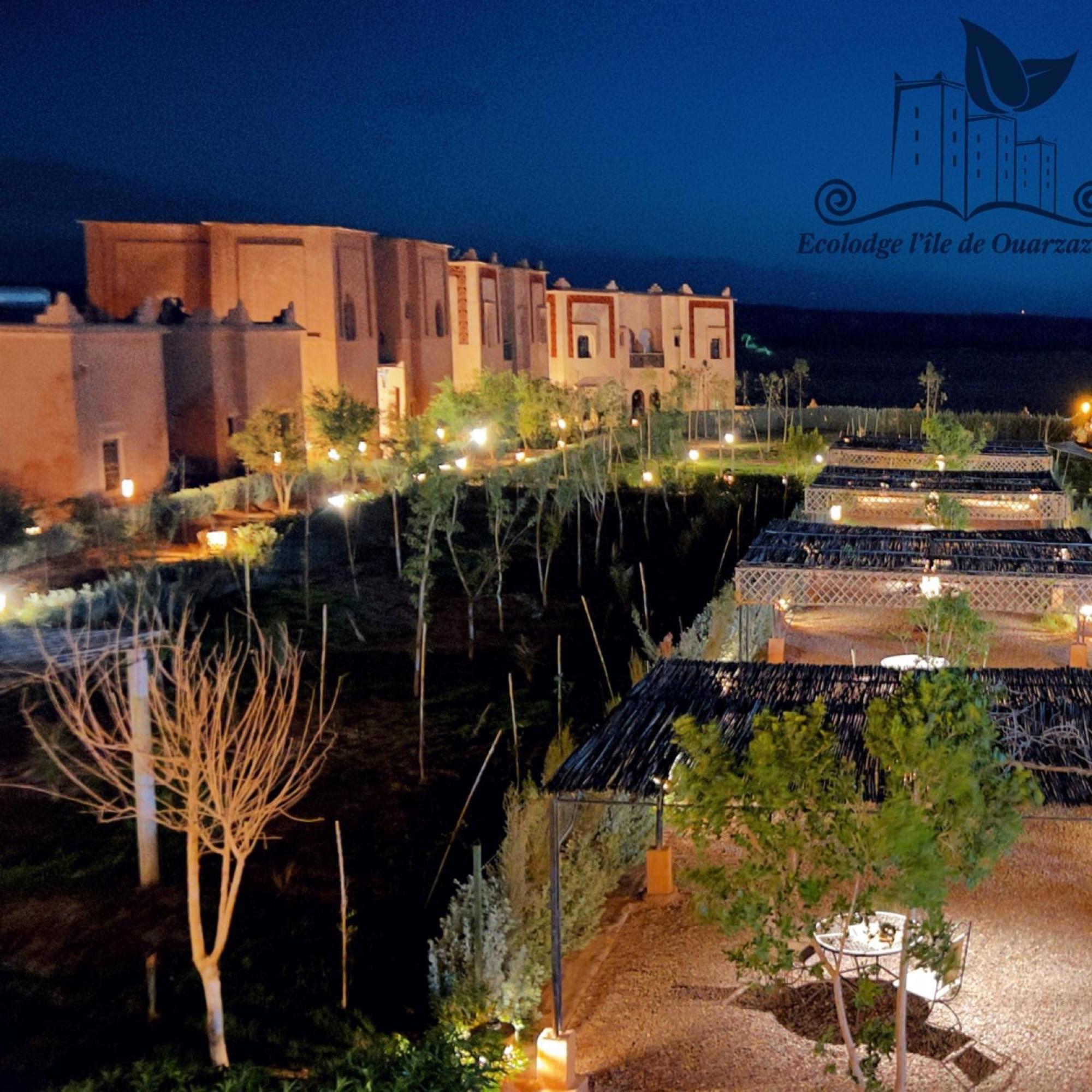 Ecolodge L'Ile De Ouarzazate Eksteriør billede